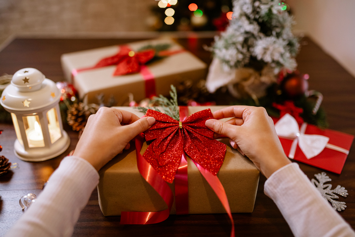 Finishing up Christmas gifts