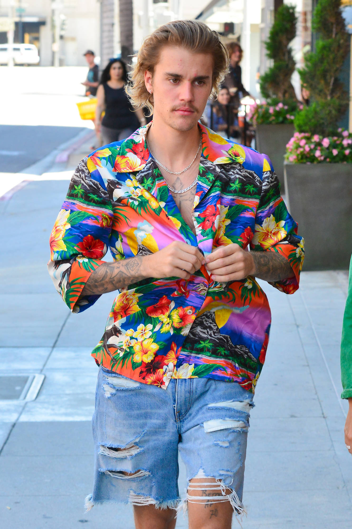 Justin Bieber and Hailey Baldwin visit the doctor's office in Beverly Hills