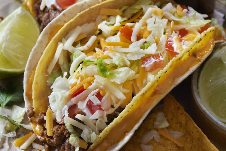 The Cheesy Gordita Beef Taco