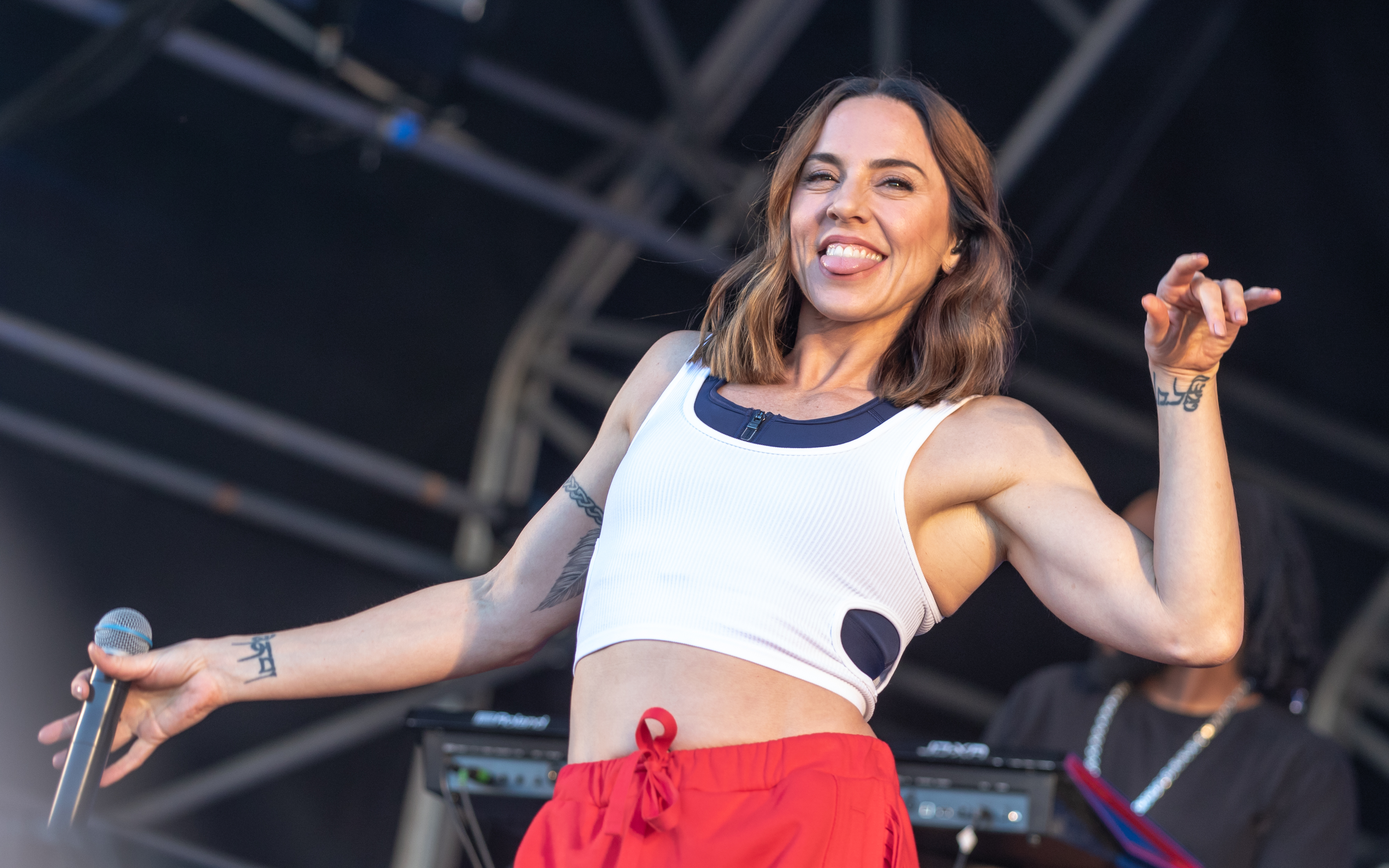 Melanie C at Victorious