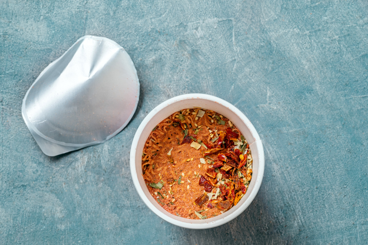 Instant Noodles in a Cup