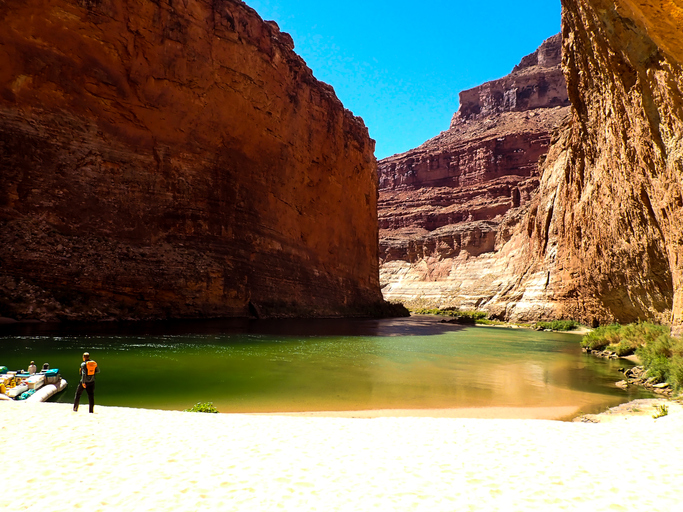 Colorado River rafting thru Grand Canyon NP