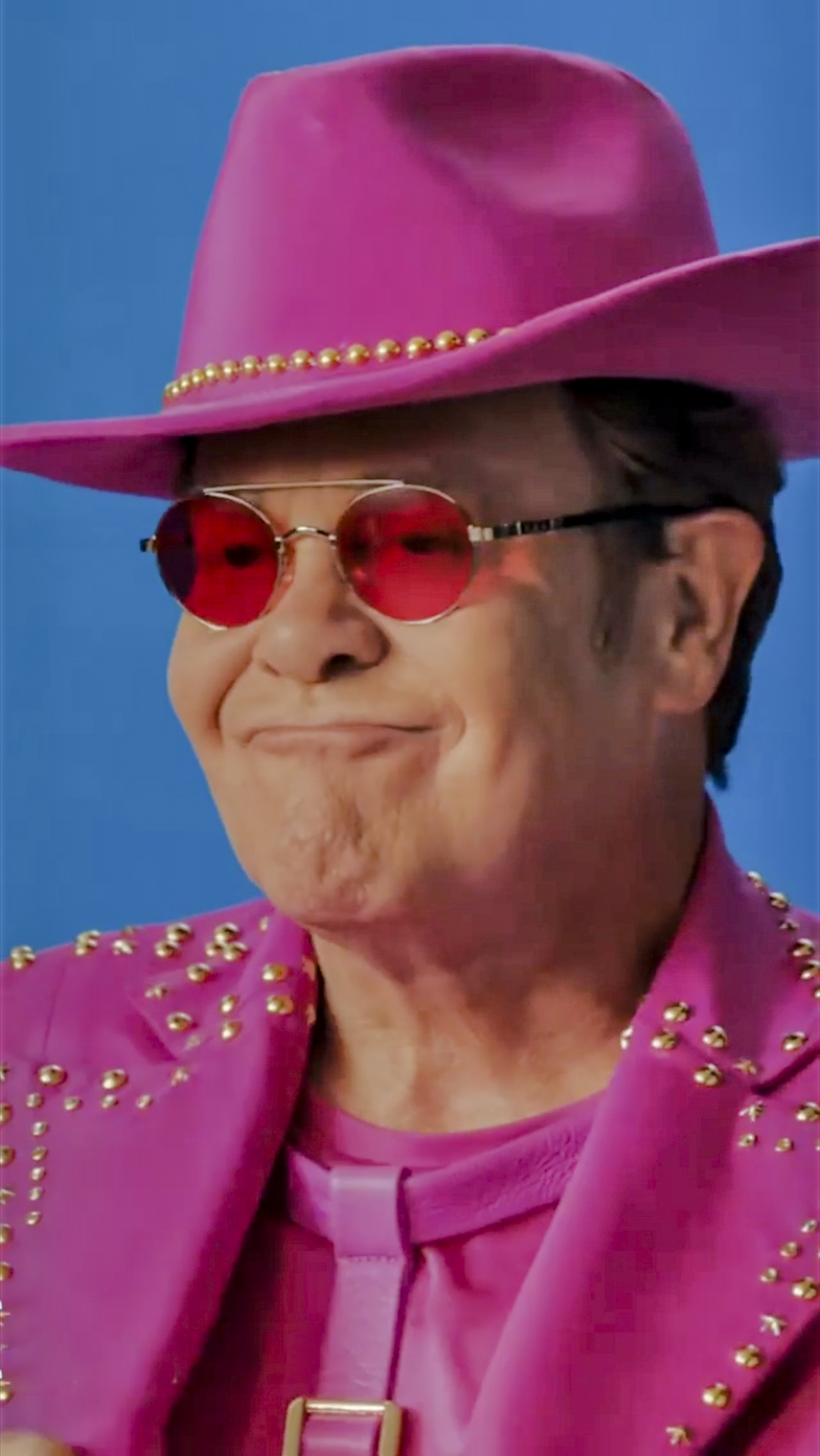 Elton John on social media