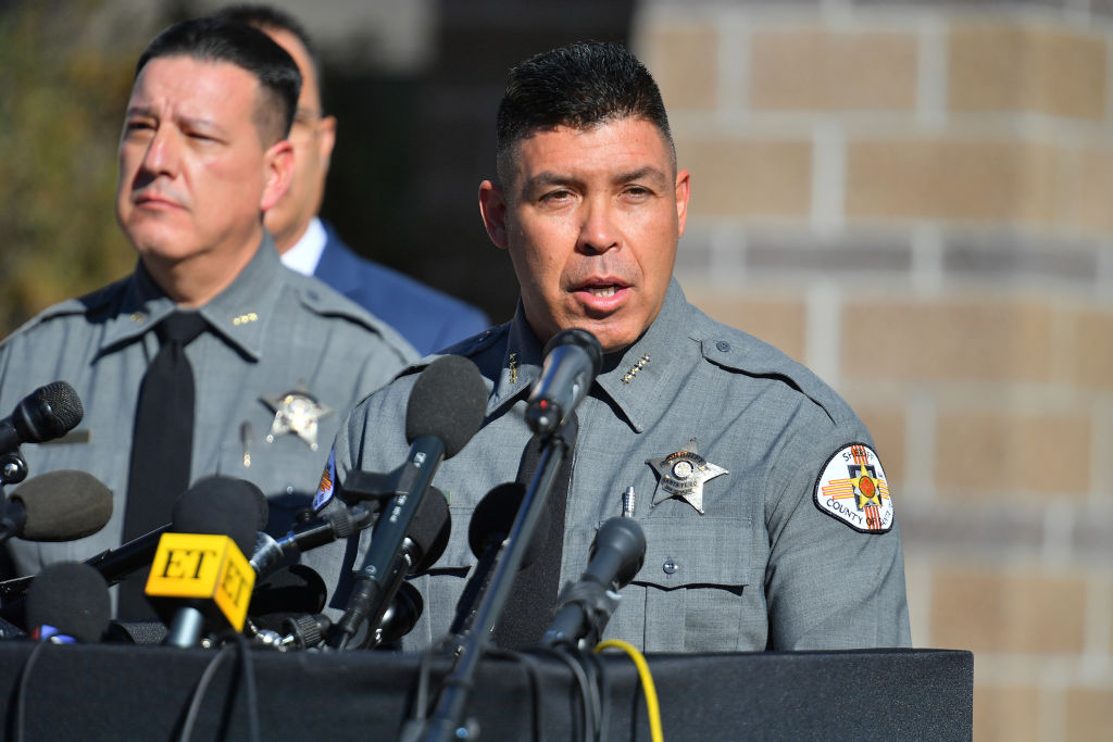 Santa Fe County Sheriff's Office Holds Press Conference Regarding "Rust" On Set Shooting Accident With Alec Baldwin