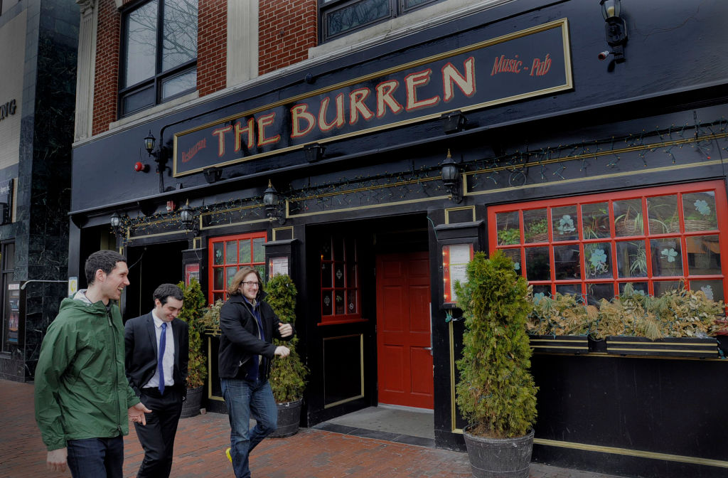 The Burren in Davis Square