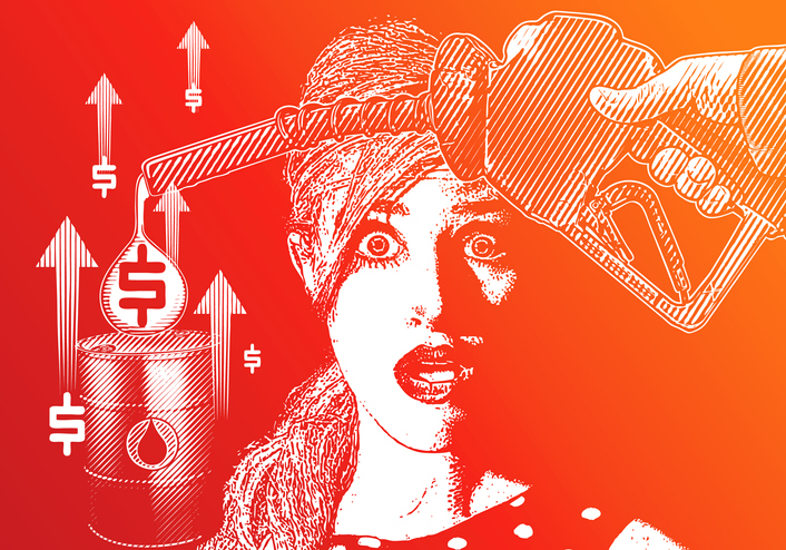 Increasing oil prices