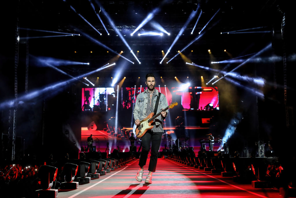 Maroon 5 Perform At Park HaYarkon, Tel Aviv