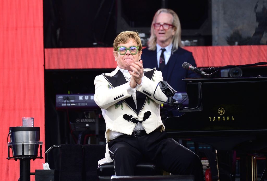 Sir Elton John Performs At Hyde Park