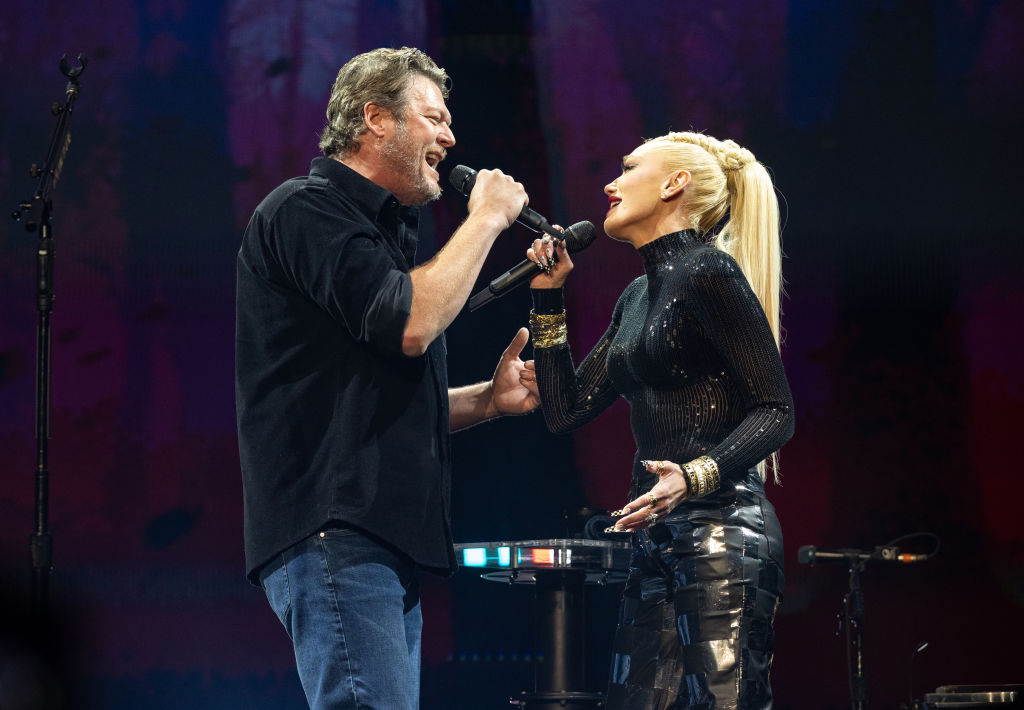 Bud Light Super Bowl LVI Music Fest - Blake Shelton and Gwen Stefani