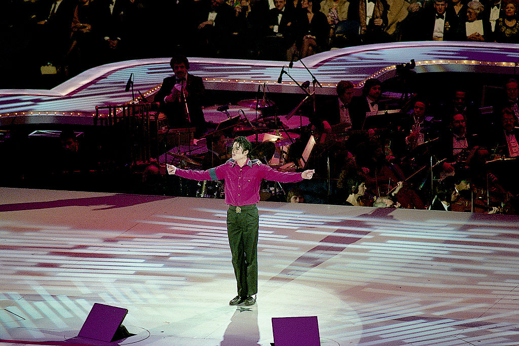 Michael Jackson Performs at the Inaugural Gala