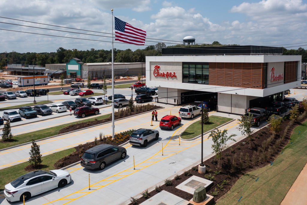 Chick-Fil-A Opens Its First Elevated Drive-Thru Restaurant