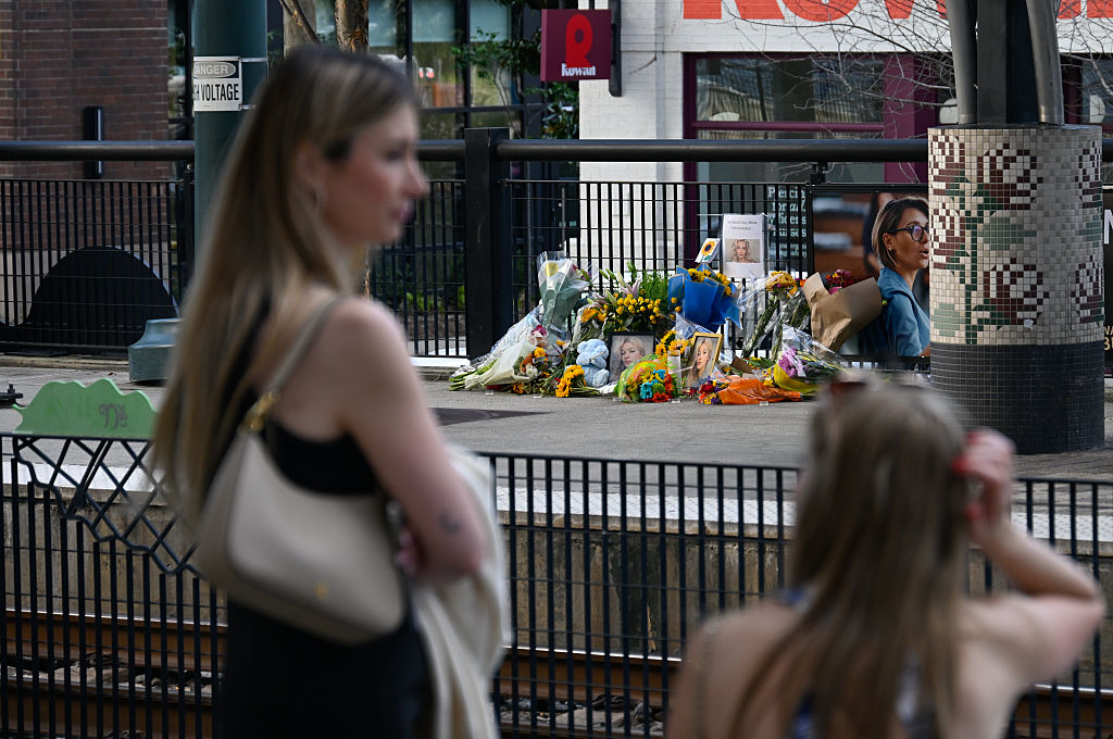 Memorial For 23-year-old Ukrainian Iryna Zarutska In Charlotte, North Carolina
