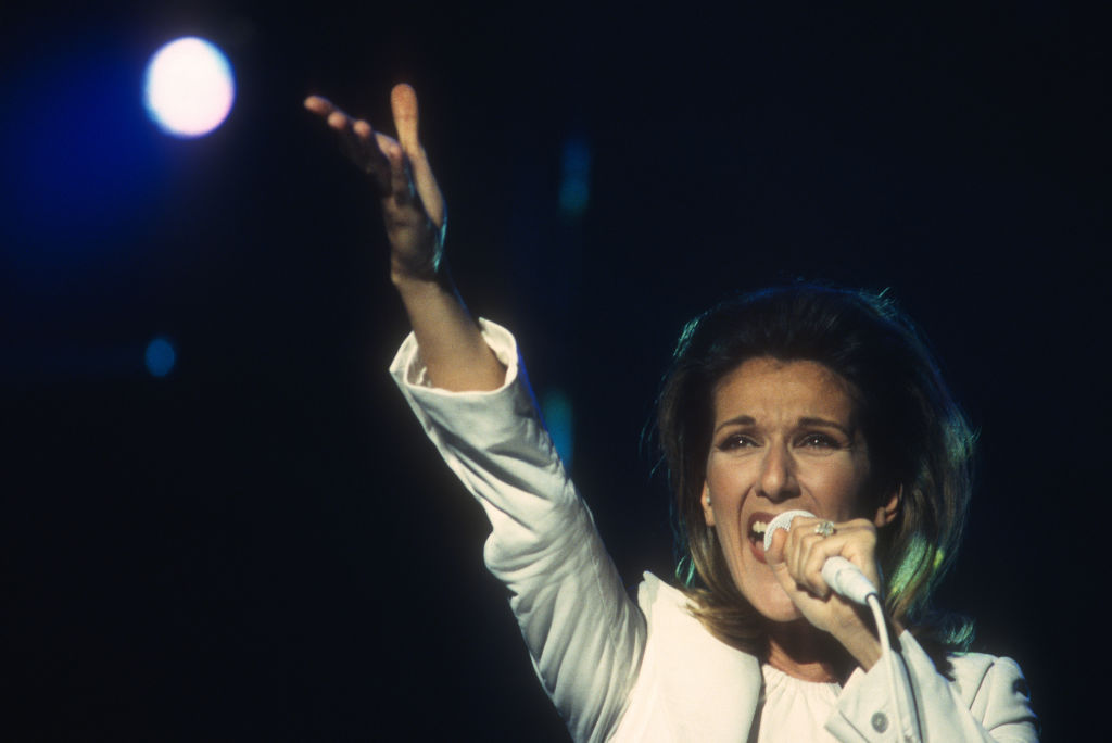 Celine Dion Performs In Los Angeles